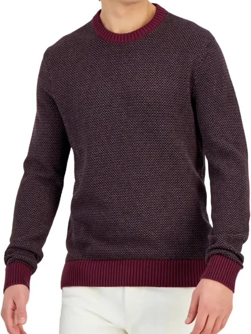 NWT Michael Kors Sweater Cordovan Maroon Large